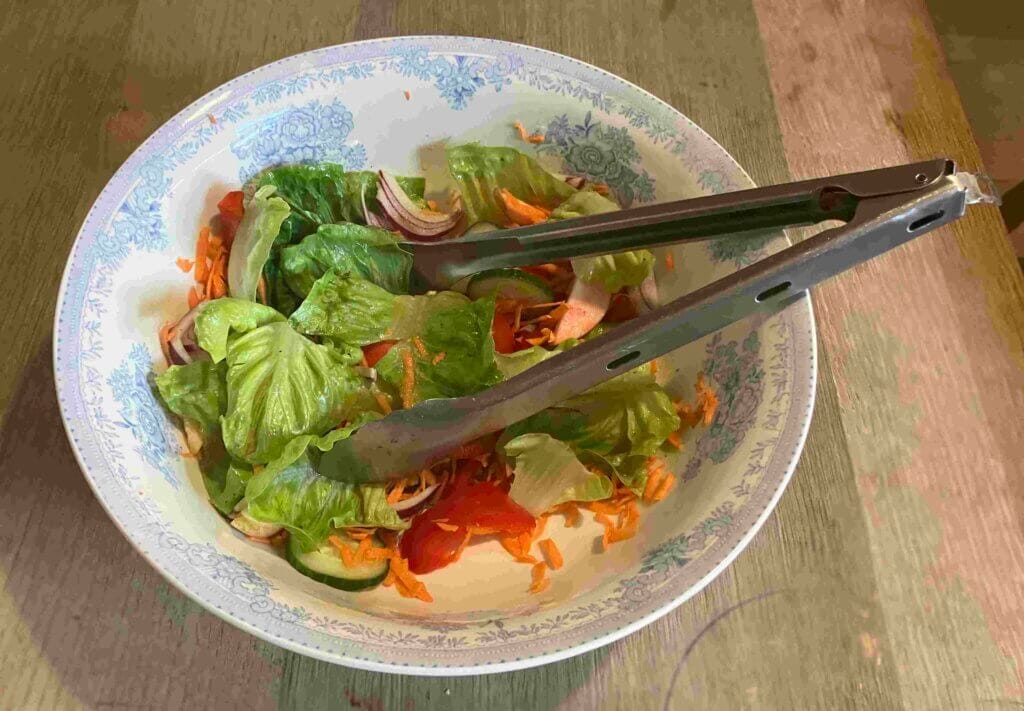 My comfort food: salad