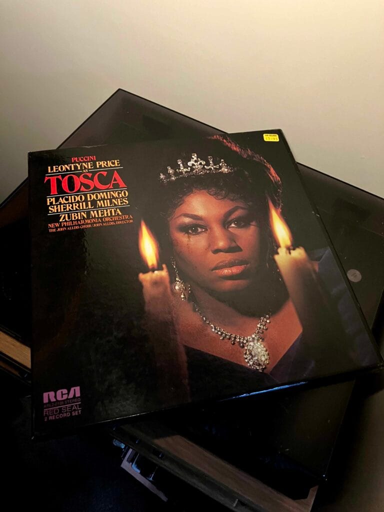 An LP of Tosca