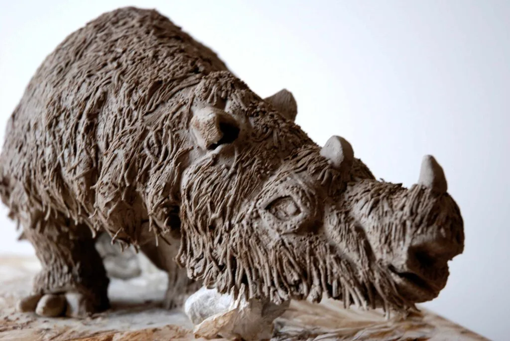 Etruscan Rhino by Emily Tellwright